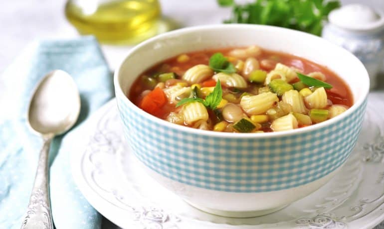 Healthy Minestrone Soup Recipe